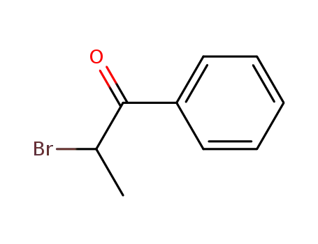 Molecular Structure of 2114-00-3 (2-Bromopropiophenone)