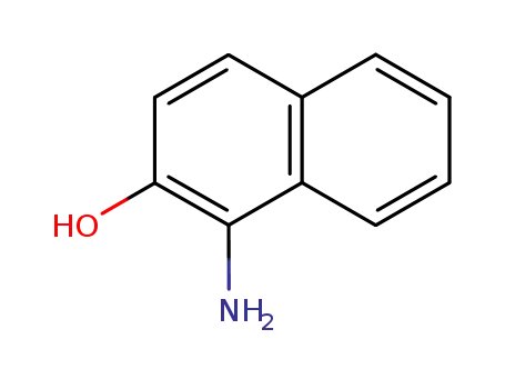 Molecular Structure of 2834-92-6 (1-Amino-2-naphthol)