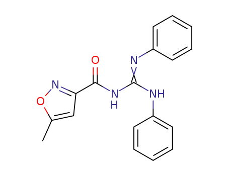 3-<(N1,N2-diphenylamidino)carbamoyl>-5-methylisoxazole