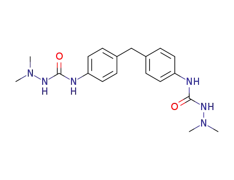 Molecular Structure of 85095-61-0 (Hydrazinecarboxamide,N,N'-(methylenedi-4,1-phenylene)bis[2,2-dimethyl-)