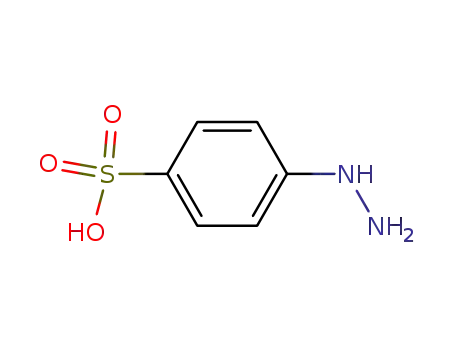Molecular Structure of 98-71-5 (4-Hydrazinobenzenesulfonic acid)