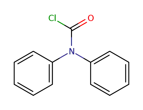 Molecular Structure of 83-01-2 (Diphenylcarbamyl chloride)