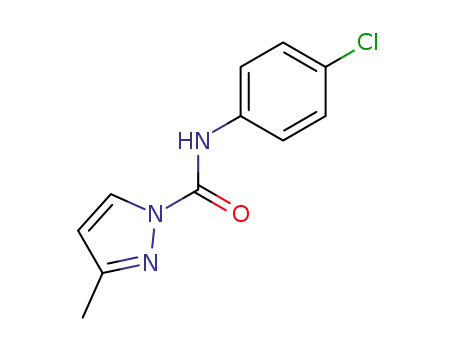 3-Methyl-pyrazole-1-carboxylic acid (4-chloro-phenyl)-amide