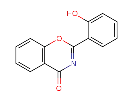 Molecular Structure of 1218-69-5 (2-(2-HYDROXYPHENYL)-4H-1,3-BENZOXAZIN-4-ONE)