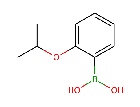 Molecular Structure of 138008-97-6 (2-Isopropoxyphenylboronic acid)