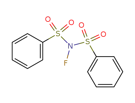 Molecular Structure of 133745-75-2 (N-Fluorobenzenesulfonimide)