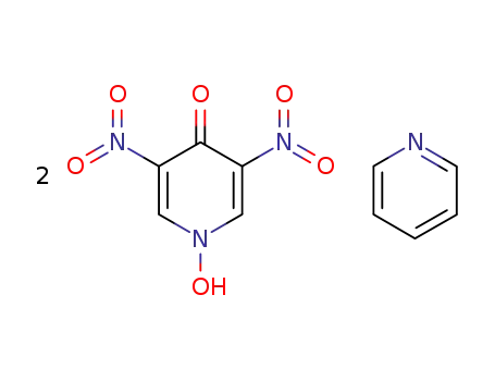 1-Hydroxy-3,5-dinitro-1H-pyridin-4-one; compound with pyridine