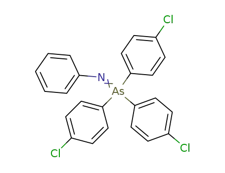 As,As,As-tris(p-chlorophenyl)-N-phenylarsine imide