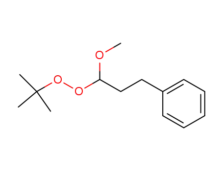 1-t-butyldioxy-1-methoxy-3-phenylpropane