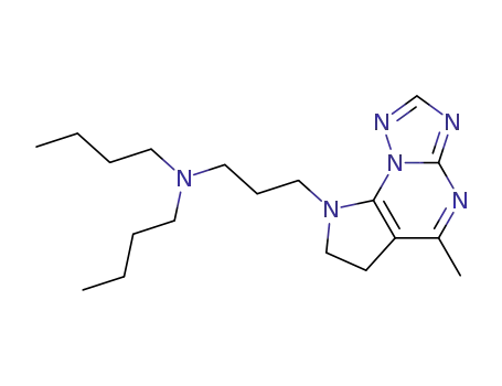 Dibutyl-[3-(5-methyl-6,7-dihydro-pyrrolo[3,2-e][1,2,4]triazolo[1,5-a]pyrimidin-8-yl)-propyl]-amine