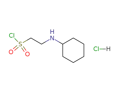 2-Cyclohexylamino-ethanesulfonyl chloride; hydrochloride