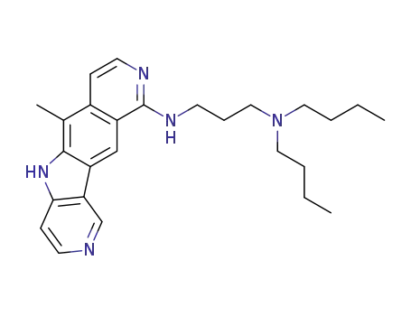 N,N-Dibutyl-N'-(6-methyl-5H-pyrido[3',4':4,5]pyrrolo[2,3-g]isoquinolin-10-yl)-propane-1,3-diamine