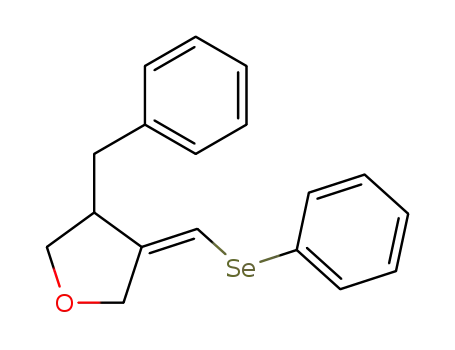 4-Benzyl-3-phenylselenomethylenetetrahydrofuran