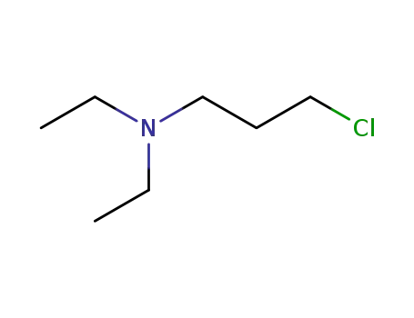 Molecular Structure of 104-77-8 (3-DIETHYLAMINOPROPYL CHLORIDE)