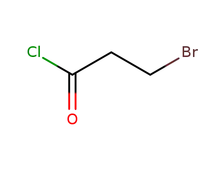 Molecular Structure of 15486-96-1 (3-Bromopropionyl chloride)