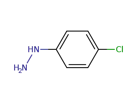Molecular Structure of 1073-69-4 (4-Chlorophenylhydrazine)