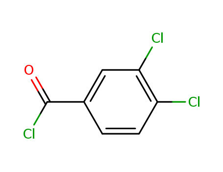 3024-72-4,3,4-Dichlorobenzoyl chloride,Benzoylchloride, 3,4-dichloro-;AI3-14891;