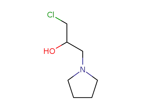 Molecular Structure of 58759-70-9 (a-(chloroMethyl)-1-Pyrrolidineethanol)