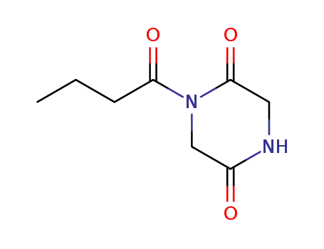 1-butyryl-2,5-piperazinedione
