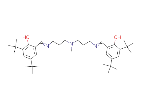 N,N′-bis(3,5-di-tert-butyl-2-hydroxybenzyliden)-1,7-diamino-4-methyl-4-azaheptane