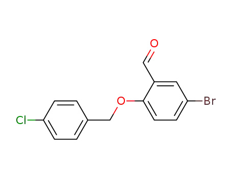5-bromo-2-((4-chlorobenzyl)oxy)benzaldehyde
