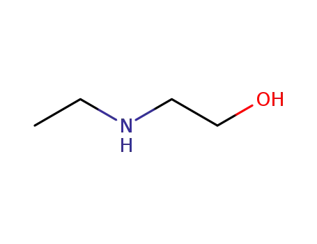 Molecular Structure of 110-73-6 (2-(Ethylamino)ethanol)