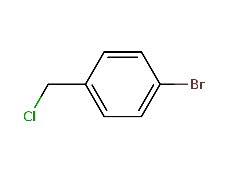 Molecular Structure of 589-17-3 (4-Bromobenzyl chloride)