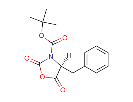 Molecular Structure of 142955-51-9 (BOC-PHE-N-CARBOXYANHYDRIDE)