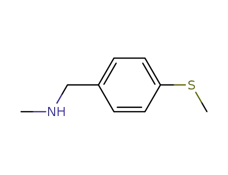 Molecular Structure of 84212-03-3 (N-methyl-4-(methylthio)Benzenemethanamine)