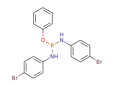 phenyl N,N'-bis(p-bromophenyl)phosphorodiamidite