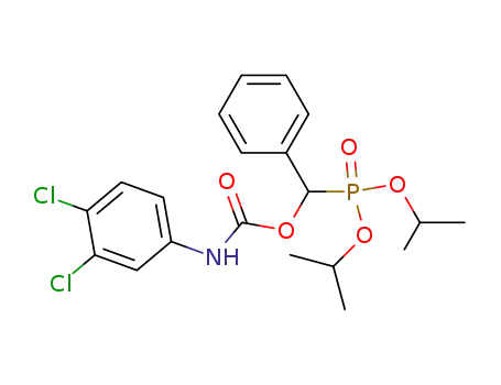 [(3,4-Dichloro-phenylcarbamoyloxy)-phenyl-methyl]-phosphonic acid diisopropyl ester