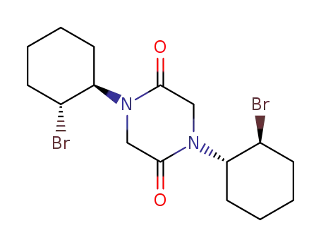 1-((1S,2S)-2-Bromo-cyclohexyl)-4-((1R,2R)-2-bromo-cyclohexyl)-piperazine-2,5-dione