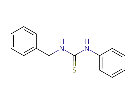 Molecular Structure of 726-25-0 (1-BENZYL-3-PHENYL-2-THIOUREA)