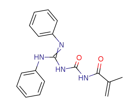 1,2-diphenyl-3-methacryloylcarbamoylguanidine