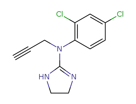 (2,4-dichloro-phenyl)-(4,5-dihydro-1H-imidazol-2-yl)-prop-2-ynyl-amine