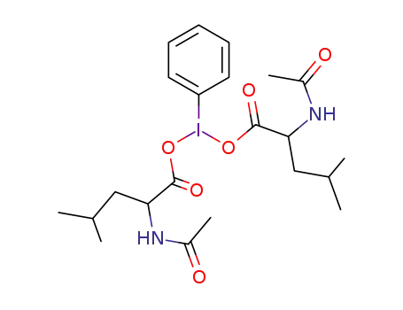 (Di-N-acetyl-D,L-leucyloxyjod)-benzol