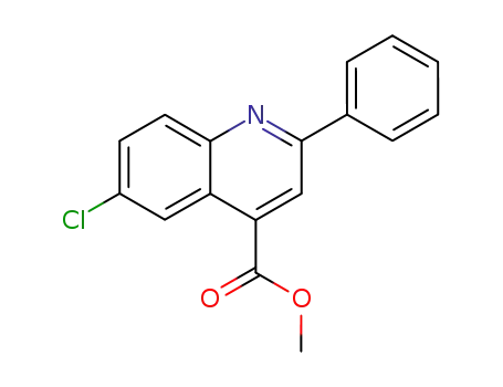 methyl 6-chloro-2-phenylquinoline-4-carboxylate