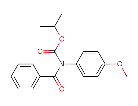 Benzoyl-(4-methoxy-phenyl)-carbamic acid isopropyl ester