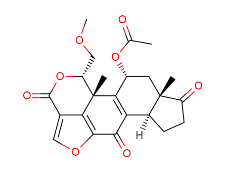 Molecular Structure of 19545-26-7 (WORTMANNIN)