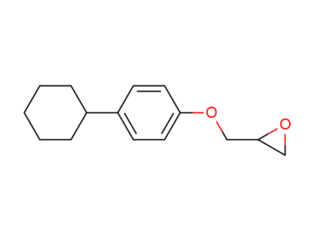 Molecular Structure of 67006-99-9 ([(4-cyclohexylphenoxy)methyl]oxirane)