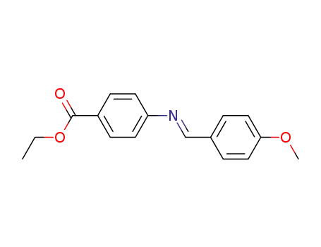 4-{[1-(4-Methoxy-phenyl)-meth-(E)-ylidene]-amino}-benzoic acid ethyl ester