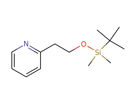 2-<(2-tert-butyldimethylsilyloxy)ethyl>pyridine