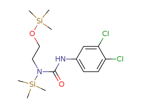 N'-(3,4-dichlorophenyl)-N-<2-(trimethylsiloxy)ethyl>-N-(trimethylsilyl)urea