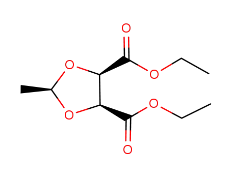 (2R,4R,5S)-2-Methyl-[1,3]dioxolane-4,5-dicarboxylic acid diethyl ester