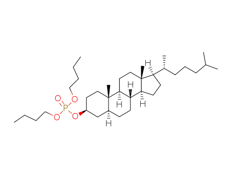 Phosphoric acid dibutyl ester (3S,5S,8R,9S,10S,13R,14S,17R)-17-((R)-1,5-dimethyl-hexyl)-10,13-dimethyl-hexadecahydro-cyclopenta[a]phenanthren-3-yl ester