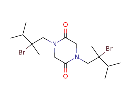 1,4-bis(2-bromo-2,3-dimethylbutyl)-2,5-piperazinedione
