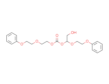 Carbonic acid 2-hydroxy-1-(2-phenoxy-ethoxy)-ethyl ester 2-(2-phenoxy-ethoxy)-ethyl ester
