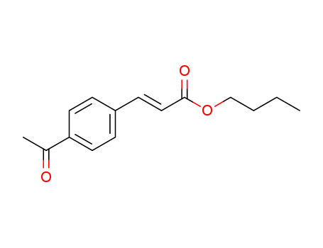(E)-3-(4-ACETYL-PHENYL)-ACRYLIC ACID BUTYL ESTERCAS