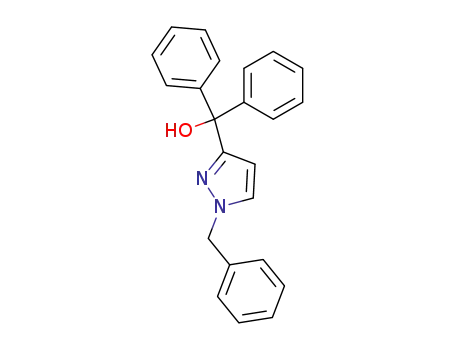 (1-Benzyl-1H-pyrazol-3-yl)-diphenyl-methanol