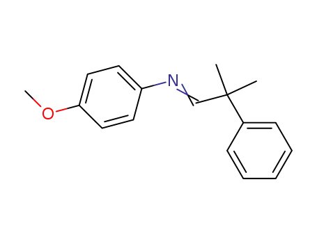 (4-Methoxy-phenyl)-[2-methyl-2-phenyl-prop-(E)-ylidene]-amine